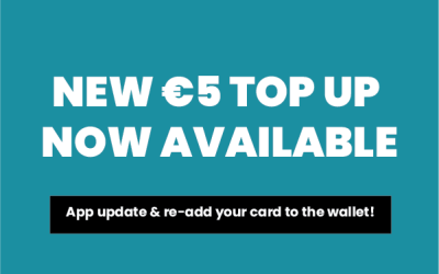New €5 Top Up Now Available!