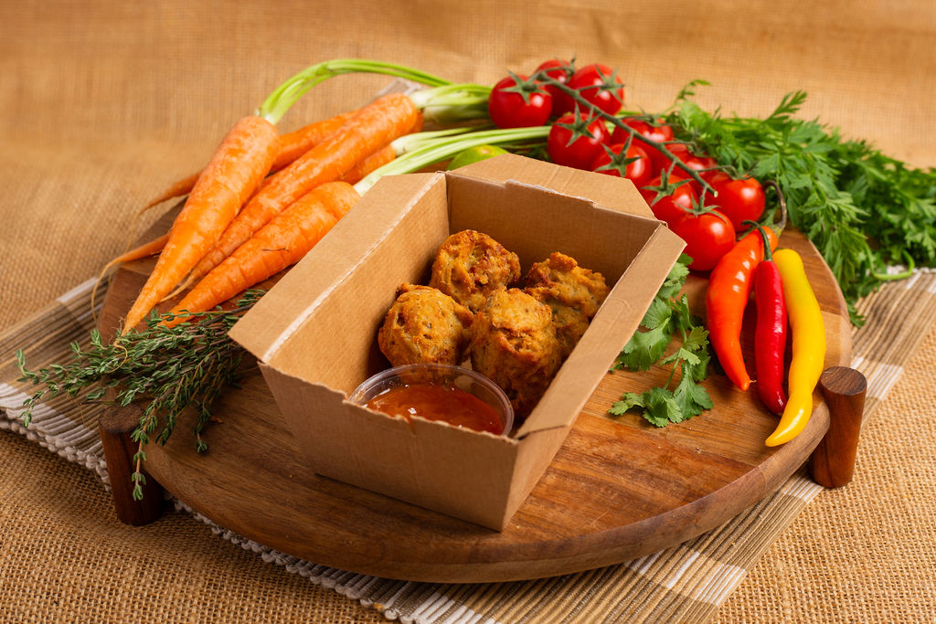 Food Village School Meals Onion Bhajis