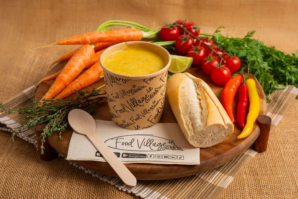 Food Village School Meals Homemade Chicken & Vegetable Soup