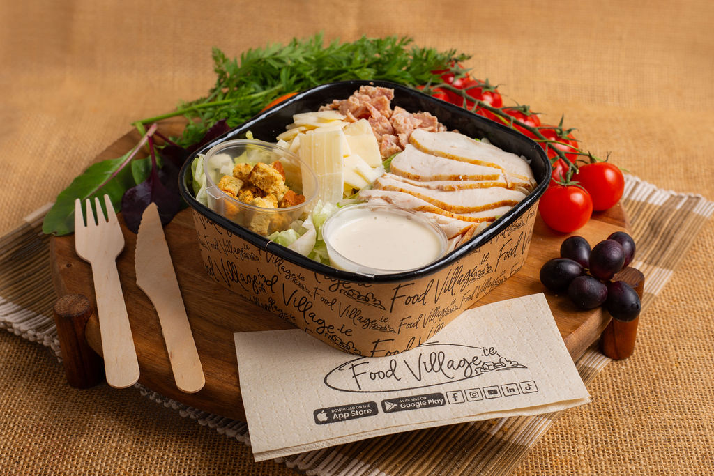 Food Village School Meals Chicken Caesar Salad