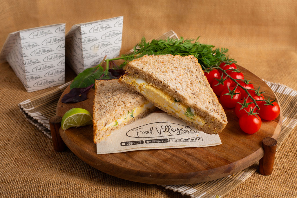 Food Village School Meals Egg Mayo on Multigrain Bread