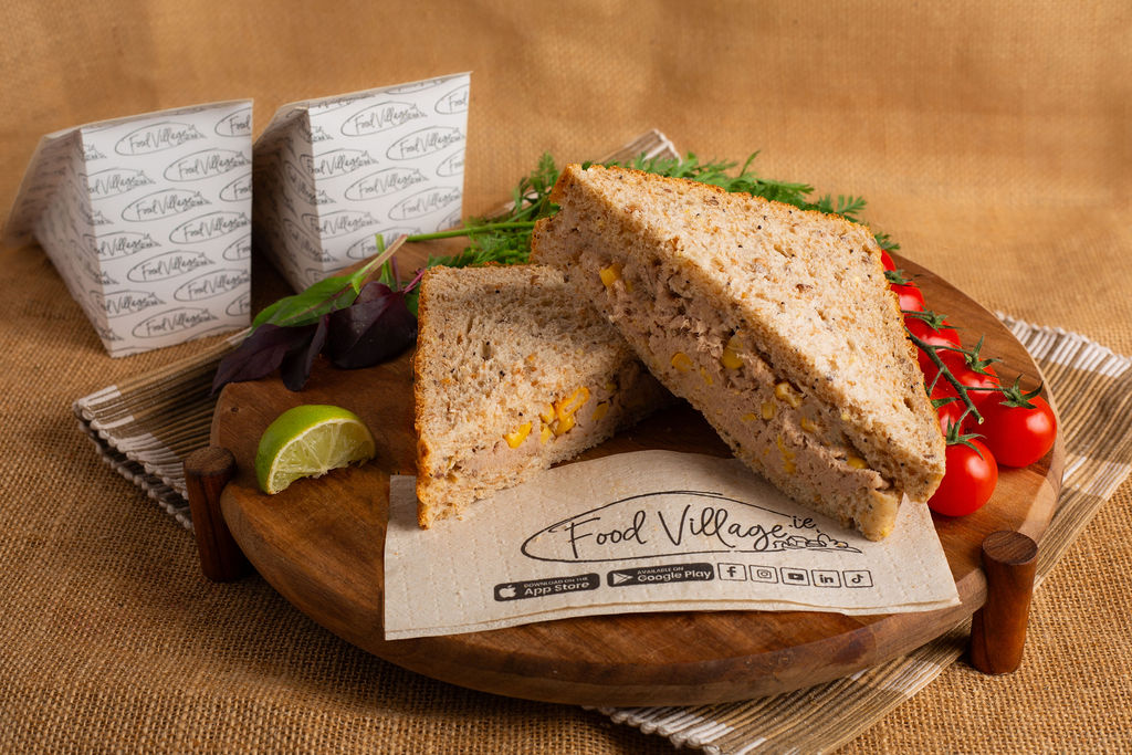 Food Village School Meals Tuna & Sweetcorn on Multigrain Bread