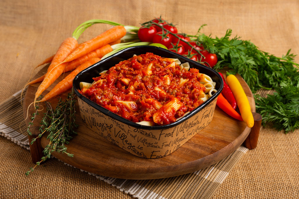 Food Village School Meals Penne Pasta Bolognese