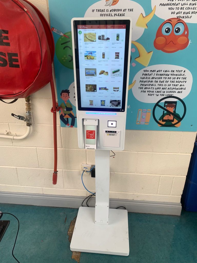 Instant Purchase Kiosk In School