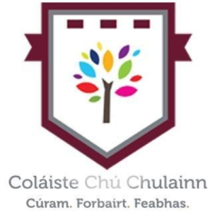 Coláiste Chú Chulainn crest