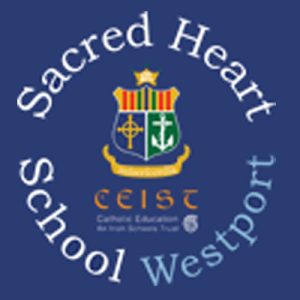 Sacred Heart Secondary School, Westport crest